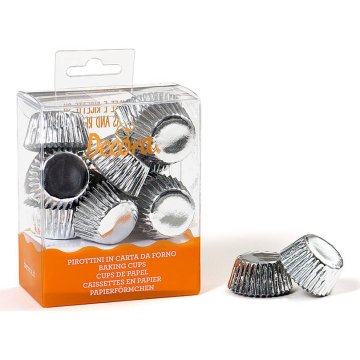 Decora Srebrne košarice za sladkarije 27x17mm -