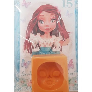 Silikonski kalup za obraz 3x3,5cm - Galias Moulds