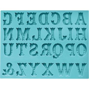 Abeceda Western silikonski model 15,5x11,5 cm- Cakesicq