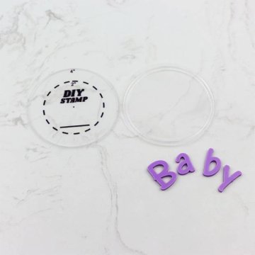 Abecedna podloga 8cm - Cakesicq
