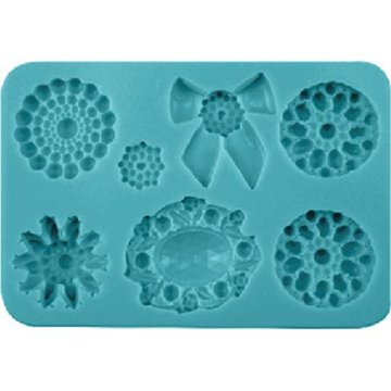 Silikonski model za broške 13x8,5cm - Cakesicq