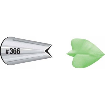 Wilton Okrasna konica LEAF #366 CRD -
