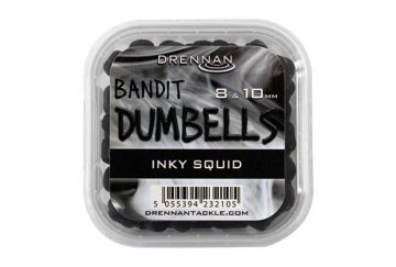 Drennan vabe Bandit Dumbells 8 &amp; 10 mm Inky Squid