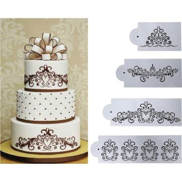 Šablona šablona Luxus 4pcs - Cakesicq