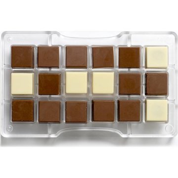 Decora Kvadratni model za čokolado 20x12x2cm -