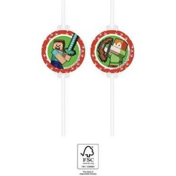 Procos Minecraft slamice, 4 kosi -