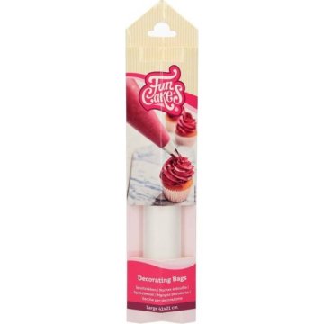FunCakes Vrečka za pecivo 10 kosov 41x21cm -