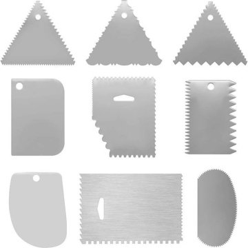 Set strgal za robove torte 9 kosov - Cakesicq