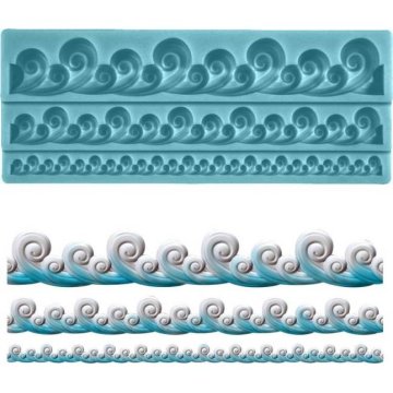 Silikonski model za volnene robove 19x7,5cm - Cakesicq