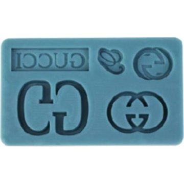 Silikonski model GUCCI 8,5x5cm - Cakesicq