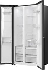 Gorenje NRS9E6BX prostostoječi Side-by-Side hladilnik