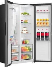 Gorenje NRS9E6BX prostostoječi Side-by-Side hladilnik
