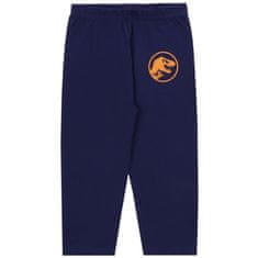 Jurassic World 2x Temno modro-siva fantovska pižama JURASSIC WORLD, certifikat OEKO-TEX 98