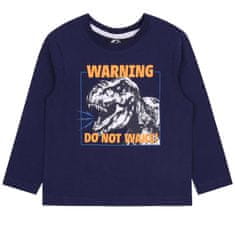 Jurassic World 2x Temno modro-siva fantovska pižama JURASSIC WORLD, certifikat OEKO-TEX 98