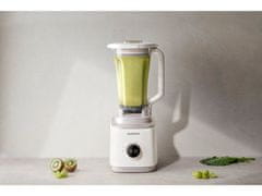 CUCKOO Cross-Cut Blender CFM-G200C namizni mešalnik 1000W 2l kremno bel srebrn