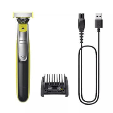 shumee PHIL OneBlade 360 QP2734/23 strižnik in brivnik za obraz z nastavljivim glavnikom 5-v-1