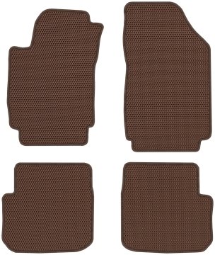 Fiat Stilo Hatchback od letnikov 2001 do 2010. Namenske preproge - EVA SATJE RJAVE