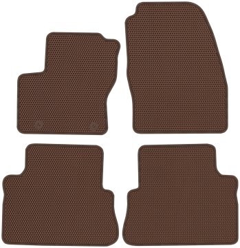 Ford C-Max II 5-sedežni od 2010-01.2012. Namenske preproge - EVA SATJE RJAVE