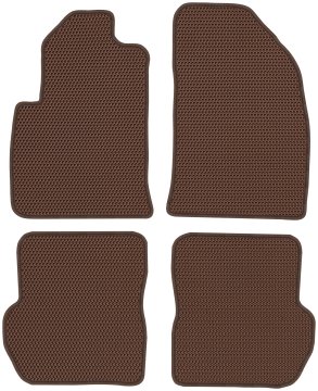 Ford Fiesta MK5 od letnikov 2005-2008. Namenske preproge - EVA SATJE RJAVE