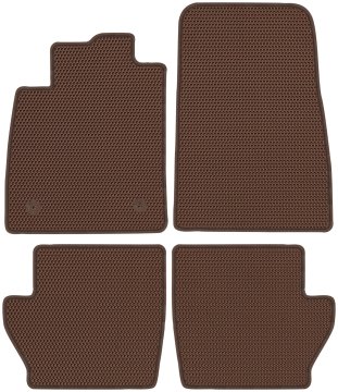 Ford Fiesta MK7 od letnikov 2017 do 2023. Namenske preproge - EVA SATJE RJAVE