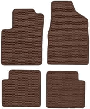 Ford Ka II Hatchback od letnikov 2008 do 2016. Namenske preproge - EVA SATJE RJAVE