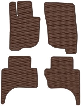 Mitsubishi L200 V od letnikov 2016 do 2019. Namenske preproge - EVA SATJE RJAVE