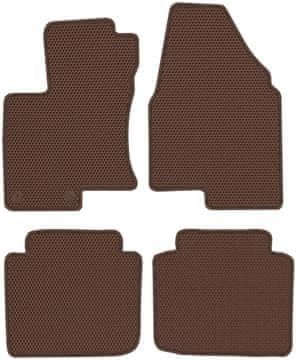 Nissan Qashqai +2 s 5 sedeži od letnikov 2008 do 2013. Namenske preproge - EVA SATJE RJAVE