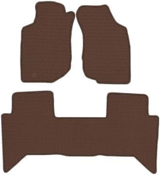 Toyota Hilux VII od letnikov 2005 do 2015. Namenske preproge - EVA SATJE RJAVE