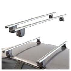 Menabo Bagażnik dachowy do DS 8 2025- aluminium Delta 135 cm owalny montaż za ranty