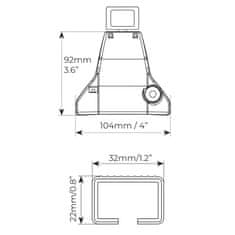 Menabo Bagażnik dachowy do Citroen C3 (Mk4) E-C3 od 2024 stal Omega 130 cm za ranty