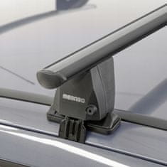 Menabo Bagażnik dachowy do Citroen C4 Spacetourer Mk2 2018-2022 135 cm za ranty