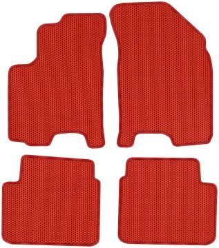 Chevrolet Aveo II SD od letnikov 2008 do 2011. Namenske preproge - EVA SATJE RDEČE