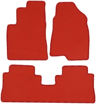 Chevrolet Captiva s 5 sedeži, letniki 2006–2010. Namenske preproge – EVA SATJE RDEČE