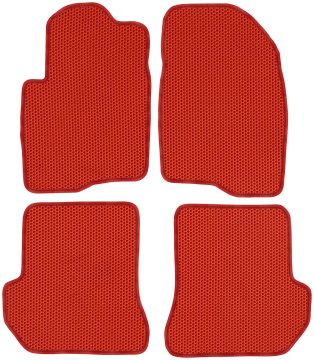 Mazda 2 I Hatchback od letnikov 2003 do 2007. Namenske preproge - EVA SATJE RDEČE