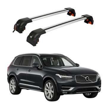 Strešni nosilec Volvo XC90 2015- z integriranimi aluminijastimi nosilci