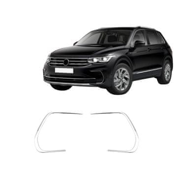 Kromirana zaščitna letev odbijača Volkswagen Tiguan 2020-2024