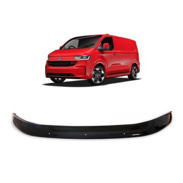 Črni deflektor pokrova motorja Volkswagen T7 iz leta 2022