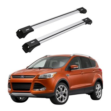 Strešni nosilec za klasične letve za FORD KUGA 2012-2020 svetlo srebrn