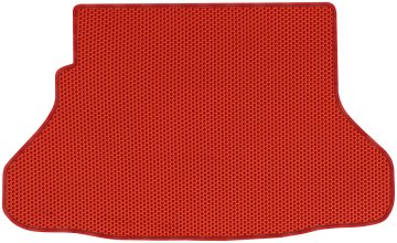 Honda Insight II Liftback od 2009-2013 EVA zaščitna podloga za prtljažnik Honeycomb - rdeča