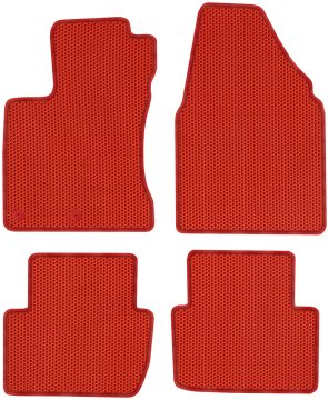 Nissan Qashqai I od letnikov 2007 do 2013. Namenske preproge - EVA SATJE RDEČE