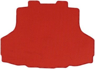 Mitsubishi Lancer Evolution VIII Sedan od letnikov 2003-2005, zaščitna podloga za prtljažnik iz EVA, satjasta obloga - rdeča