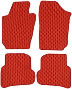 Seat Ibiza IV od letnikov 2008 do 2017. Namenske preproge - EVA SATJE RDEČE