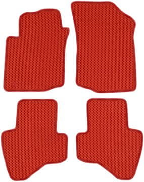 Toyota Aygo I Hatchback od letnikov 2005 do 2010. Namenske preproge - EVA SATJE RDEČE
