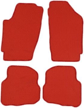 Volkswagen Fox HB od letnikov 2005 do 2011. Namenske preproge - EVA SATJE RDEČE