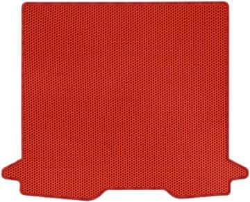 Dacia Dokker Kombivan od 2012-2021 EVA preproga za prtljažnik, podloga HONEYCOMB - RDEČA