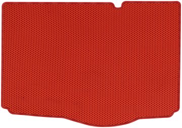 Fiat Grande Punto Hatchback od 2006-2018 EVA preproga za prtljažnik, HONEYCOMB - RDEČA