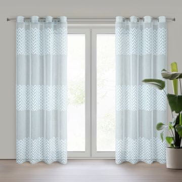 ESTERI GOTOVA ZAVESA 140 X 250 CM MODRA