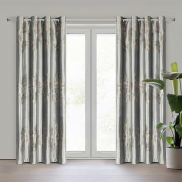 IDALIA GOTOVA ZAVESA 140 X 250 CM SREBRNA