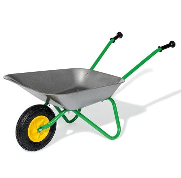 Rolly Toys Taczka dla dzieci szara metalowa