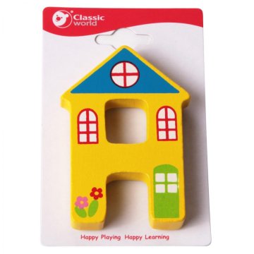 Classic world Drewniana Literka H